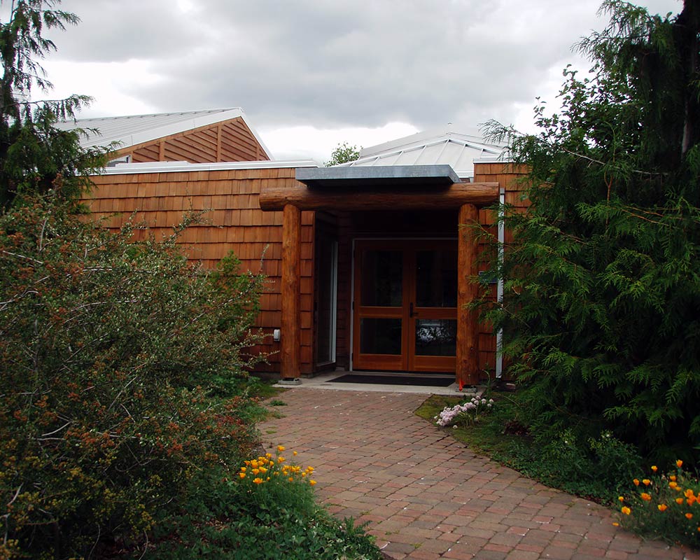 LCC Longhouse Entrance