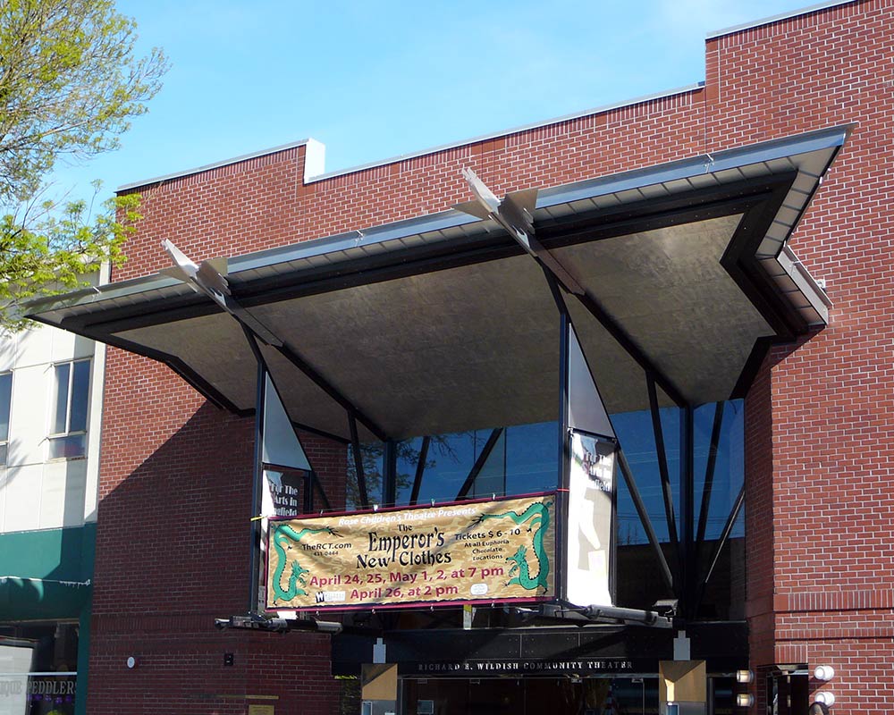 Wildish Theatre Entrance